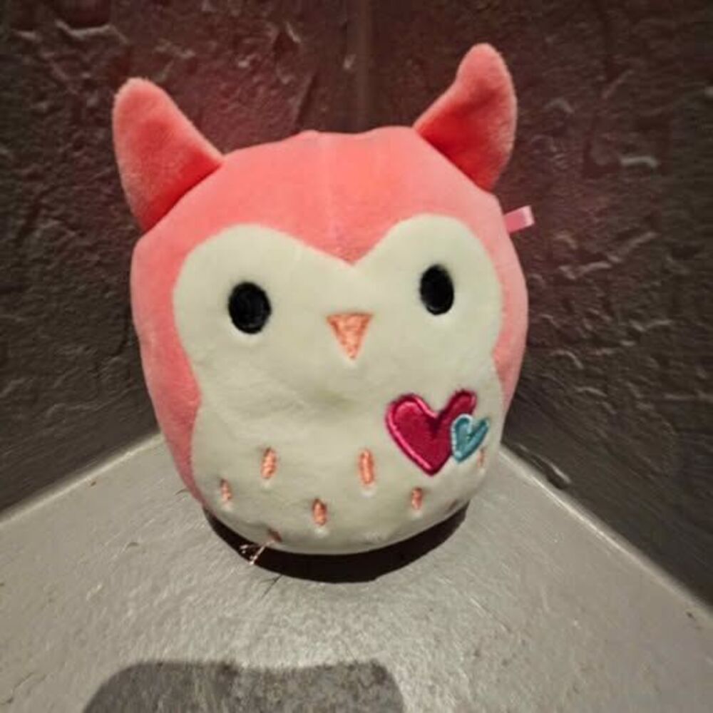 Francesca the Pink Owl Squishmallow 4"